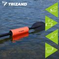 Plávajúci pohár na SUP pádlo Trizand 27772 30 cm oranžový