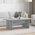vidaXL Konferenčný stolík Sivý Sonoma 93 x 53 x 33 cm Kompozitné drevo
