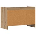 vidaXL TV skrinka 71,5 x 33 x 47 cm Dub artisan Kompozitné drevo