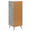 vidaXL Servírovacia skriňa Betónovo sivá 33 x 34,5 x 90 cm