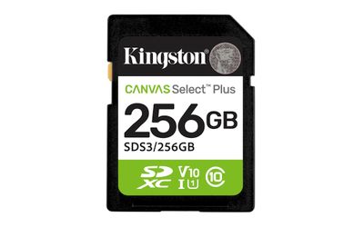 Kingston Canvas Select Plus/SDXC/256GB/UHS-I U1 / Class 10