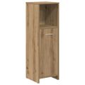 vidaXL 3-dielna sada kúpeľňového nábytku dub artisan kompozitné drevo