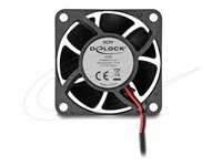 Axiálny ventilátor 5 V DC 60 x 60 x 25 mm čierny