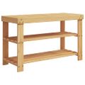 vidaXL Botník 3-poschodový 70x27,5x45 cm bambus