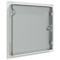 vidaXL Access Panel Biela 33 x 33 x 3 cm Oceľ