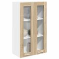 vidaXL Závesná skrinka Sonoma dub 60 x 31 x 100 cm Kompozitné drevo