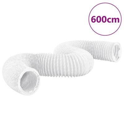 vidaXL Ventilačné potrubie PVC 6 m Ø20 cm