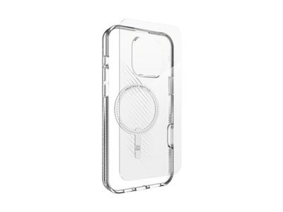 ZAGG Bundle Luxe SNAP PCR sklo 360 Apple iPhone 16 Pro Priehľadný
