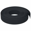 vidaXL Záhradné vidlice 25 m 10 cm PE Čierna