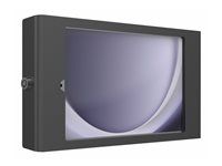 Skriňa - pre tablet - uzamykateľná - vysoko kvalitný hliník - čierna - veľkosť obrazovky: 8.7" - montáž na stenu - pre Samsung Galaxy Tab A11, Tab A9