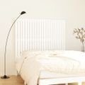 vidaXL Nástenné čelo postele biele 140x3x110 cm masívna borovica