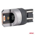 LED žiarovky FULL CANBUS PRO W21/5W 2x1860 SMD červené 12V 24V AMiO-03602