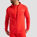 Mikina so zipsom Limitless Hot Red - GymBeam, veľkosť L, veľkosť oblečenia L