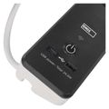 Predlžovací kábel EMOS P1412SM GoSmart 2 m / 4 zásuvky / s vyp. / s USB / biela-čierna / PVC / 1,5 mm2