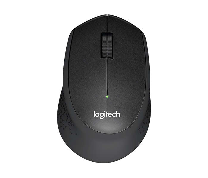 Logitech M330/Kancelárska/Optická/Pre pravákov/1 000 DPI/Bezdrôtová USB/Čierna