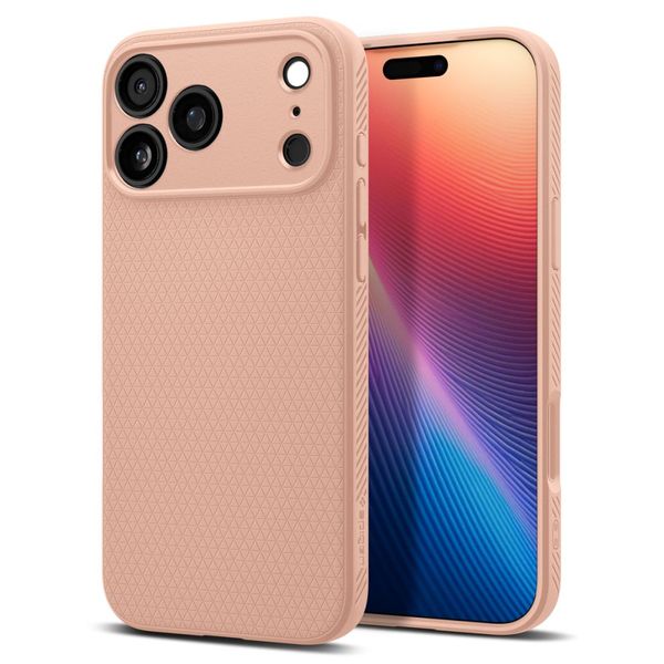 Spigen Liquid Air obal pre iPhone 17 Pro Max Rose Titanium