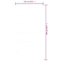 vidaXL Posuvné dvere ESG sklo a hliník 102x205 cm čierne