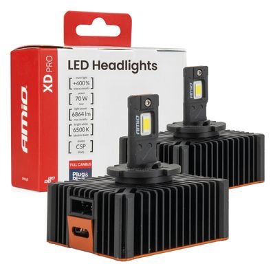 LED žiarovky hlavného svietenia XD PRO D5S FULL CANBUS AMiO-04683
