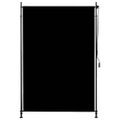 vidaXL Vonkajšia zatemňovacia roleta antracitová 150x270 cm