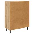 vidaXL Servírovacia skriňa Remeselný dub 69,5 x 34 x 90 cm