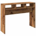 vidaXL Konzolový stolík Old Wood 105x30x80 cm Engineered Wood