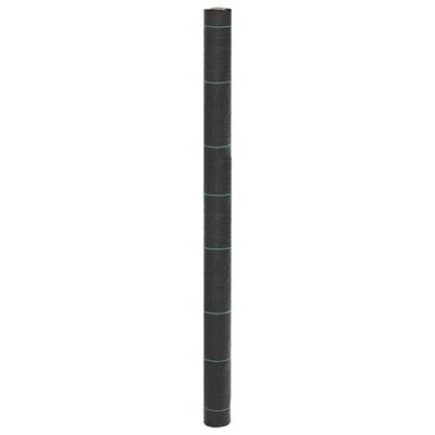 vidaXL Membrána proti burine čierna 1,5x50 m PP