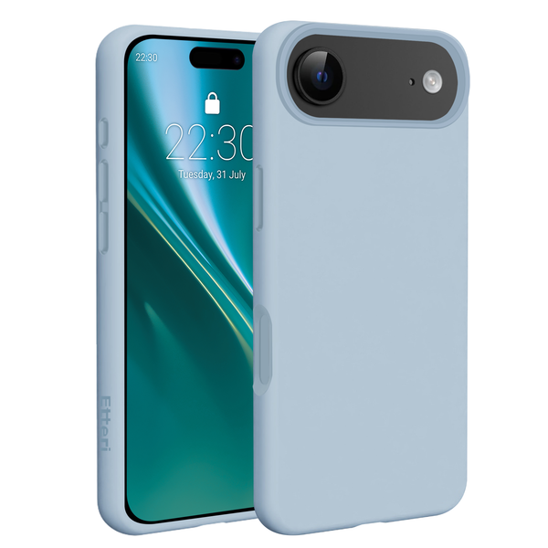 Puzdro Etteri Silicone Mag pre iPhone 17 Air svetlomodré