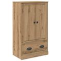 vidaXL Highboard Remeselný dub 60 x 35,5 x 103,5 cm Kompozitné drevo