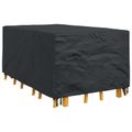 vidaXL Obal na nábytok Jednofarebný Čierna 143 x 225 x 90 cm 420D