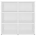 vidaXL Skrinky na topánky 2 ks biele 52,5x30x50 cm