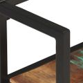 vidaXL Nástenná polica 60x20x85 cm masívne recyklované drevo
