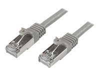 Category 6 - 26AWG (N6SPAT5MGR) - Patch kábel - RJ-45 (M) do RJ-45 (M) - 5 m - SFTP - CAT 6 - lisovaný, provedenie bez hrbolčekov - sivá