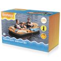 Bestway Nafukovací čln Oranžová 246 x 122 cm PVC