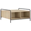 vidaXL Konferenčný stolík Dub sonoma 50 x 49 x 41 cm Kompozitné drevo