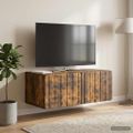 vidaXL Nástenná TV skrinka 78,5 x 41 x 30 cm Dymový dub