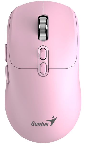 GENIUS NX-8080S BT Young Pink/ duálne Bluetooth + 2,4GHz/ 1600 dpi/ bezdrôtová/ Copilot/ tichá/ 7tlačidlová/ ružová