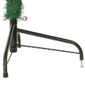 vidaXL Umelý polovičný vianočný stromček+stojan, zelený 180 cm, PVC