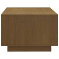 vidaXL Konferenčný stolík medovo-hnedý 110x50x33,5 cm borovicový masív