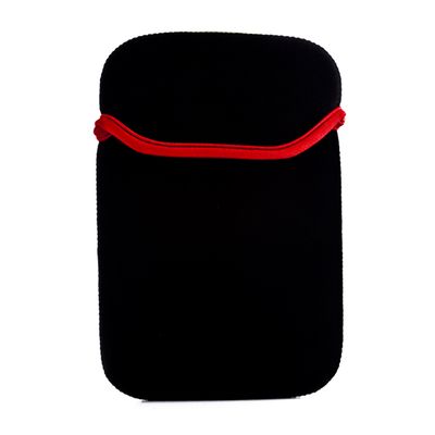 Neoprénové puzdro na tablet 7" čierno-červené
