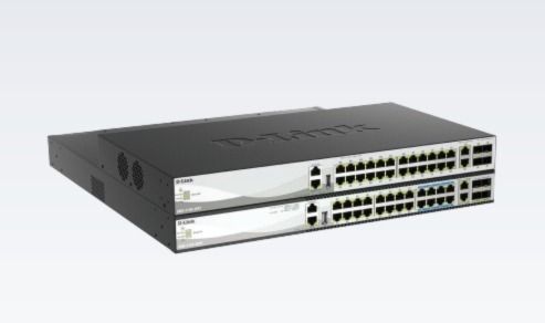 D-Link DMS-3130-30PS/E L3 Stck. Mng. Multi-Gig switch 16x 2.5G PoE+, 8x 5G PoE++, 2x 10G, 4x 25G SFP28