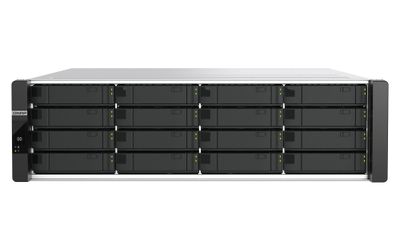 QNAP ES1686dc-R2-2142IT-128G (Duálny radič, 2x Xeon, 2x 64GB RAM, 16x 3,5'' SAS, 6x GbE, 8x 10Gb SFP+)