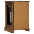 vidaXL Nábytok pre psa Staré drevo 50 x 47,5 x 80 cm Kompozitné drevo