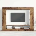 vidaXL TV skrinka 152 x 22 x 113 cm Staré drevo Kompozitné drevo