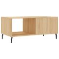 vidaXL Konferenčný stolík dub sonoma 90x50x40 cm kompozitné drevo