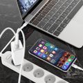 Forever Core High Power kábel USB - USB-C 2,0 m biely 100W pre GaN