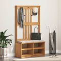 vidaXL Halový strom SANDNES 87x40x159,5 cm masívna borovica