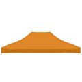 vidaXL Strecha na párty stan 4,5x3 m, oranžová 270 g/m²