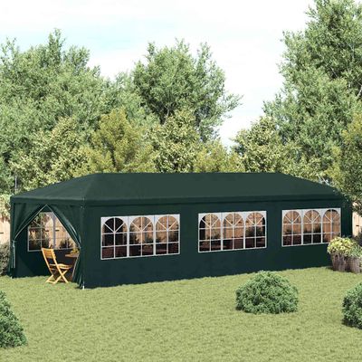 vidaXL Párty stan 3x9 m, zelený