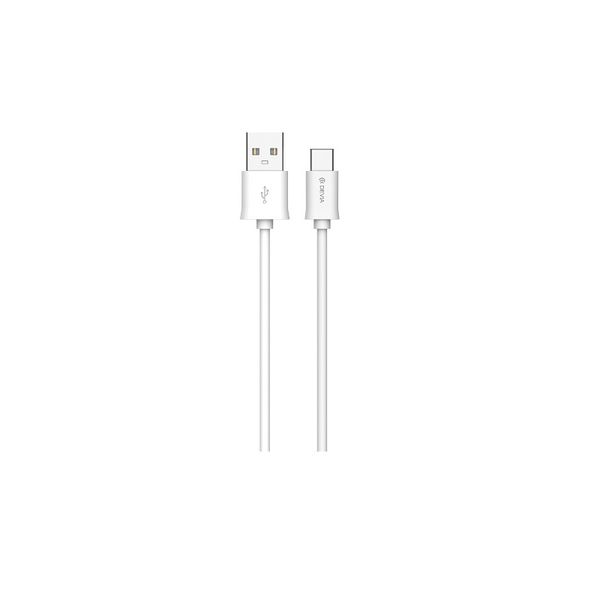 Devia kábel Smart EC066 USB - USB-C 2,0 m 2,1A biely