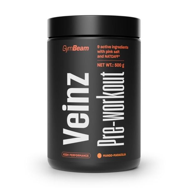Veinz Pre-workout - GymBeam, mango marakuja